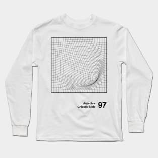 Autechre / Minimal Graphic Artwork Design Long Sleeve T-Shirt